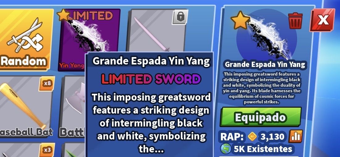 Yin yang greatsword + glitched emote
