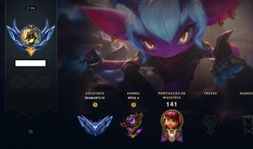 CONTA LOL Diamante 4 72% de WR | 20 Skins | Full Acesso