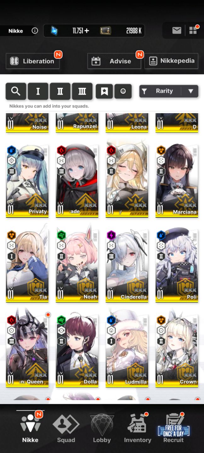 Marian: Queen (MLB) + Crown! Conta Early game | Goddess of Victory: Nikke