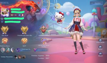 CONTA MOBILE LEGENDS COM BOAS SKINS E ALTO NÍVEL DE COLECIONADOR