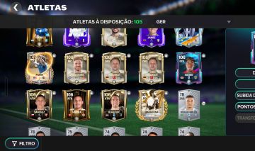 CONTA FIFA MOBILE 120 DE FORÇA