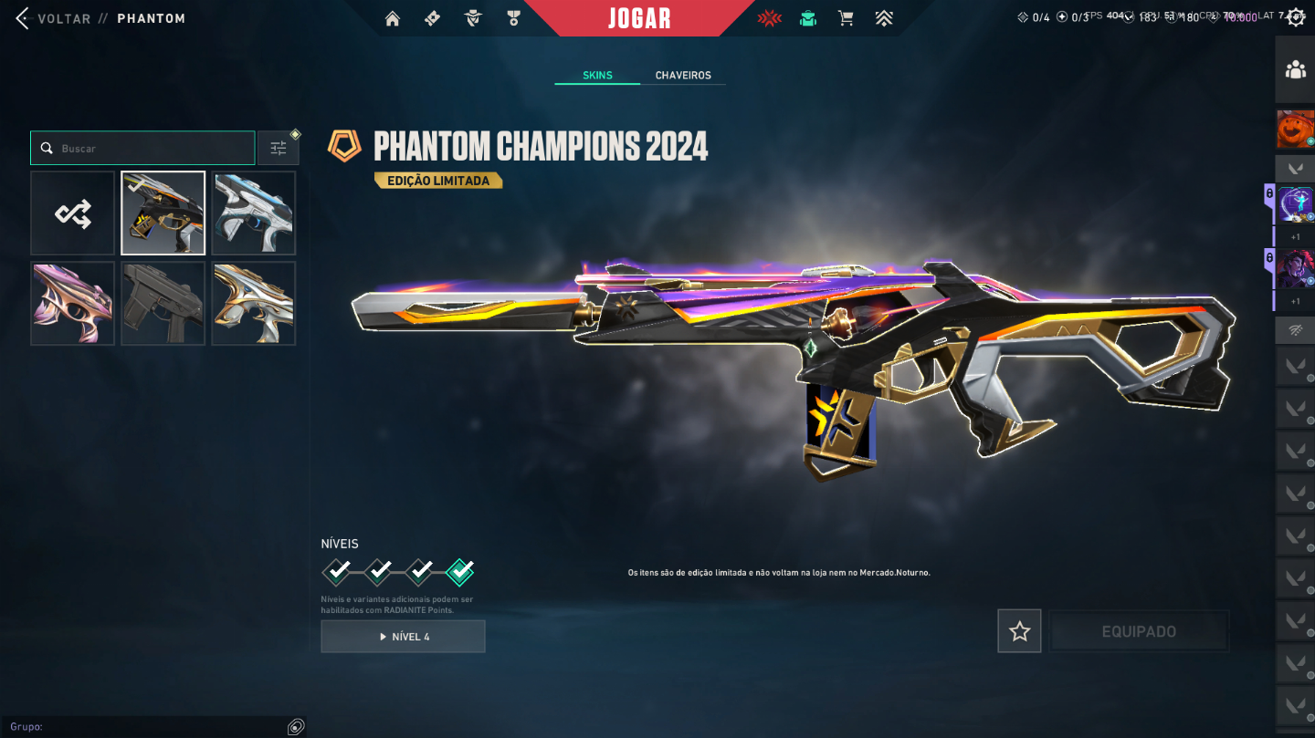 CONTA VALORANT COM SKIN | FULL ACESSO - PREÇO NEGOCIAVEL