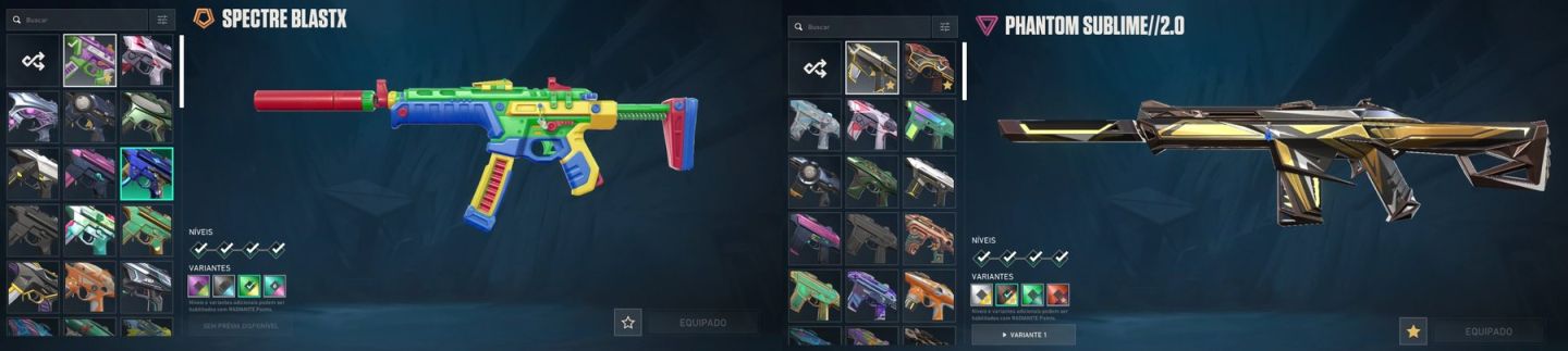 CONTA DE 2.2K EM SKINS