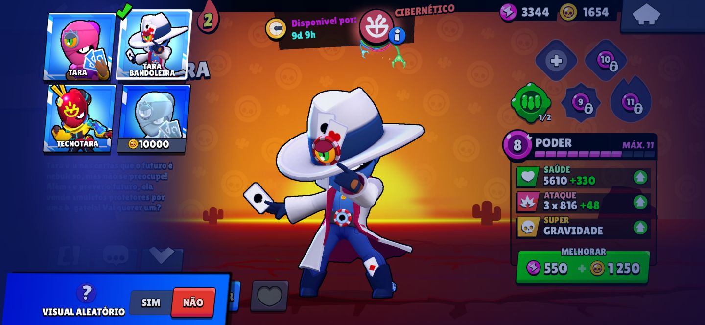 Brawl Stars 18.815 Troféus | 57 Brawlers | 4 Prestígios | Fang Full + Hipercarg