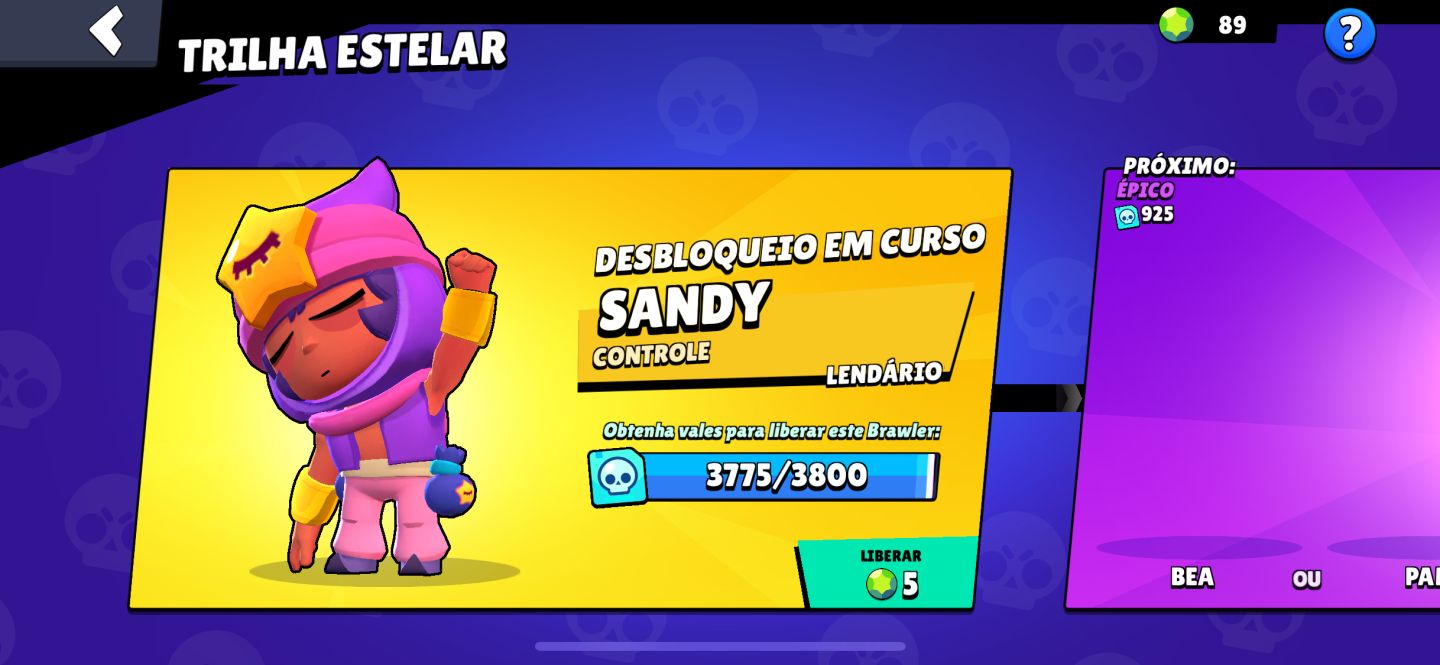 CONTA BRAWL STARS | 8.4K TROFÉUS | 42 BRAWLERS | 4 LENDÁRIOS