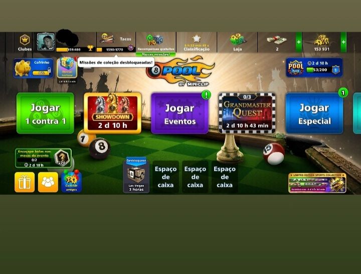 Conta 8 Ball Pool + AVATAR NIVEL 29