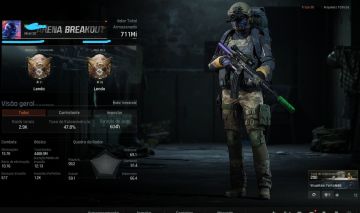 Conta arena breakout infinit 711M DE STASH FULL