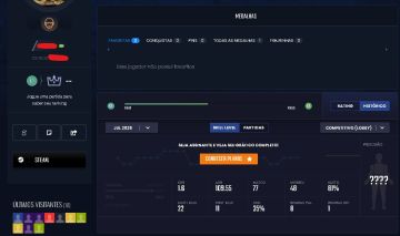 CONTA GAMERSCLUB LEVEL 12 CS 2