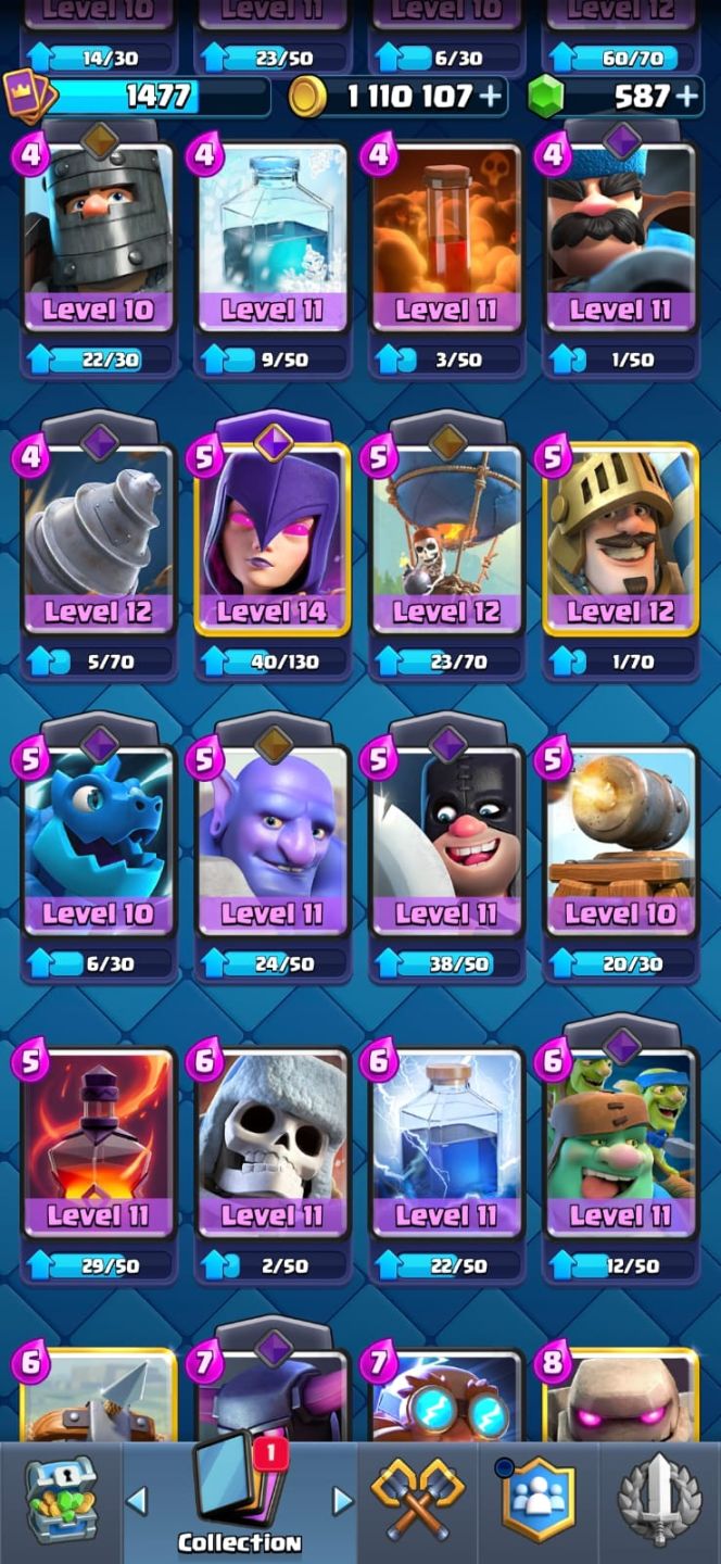 Conta Supercell (Clash Royale + Clash of Clans)