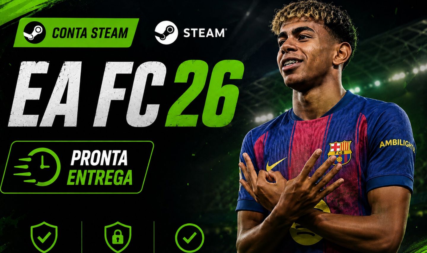 CONTAS STEAM EA FC26 (FULL ACESSO)
