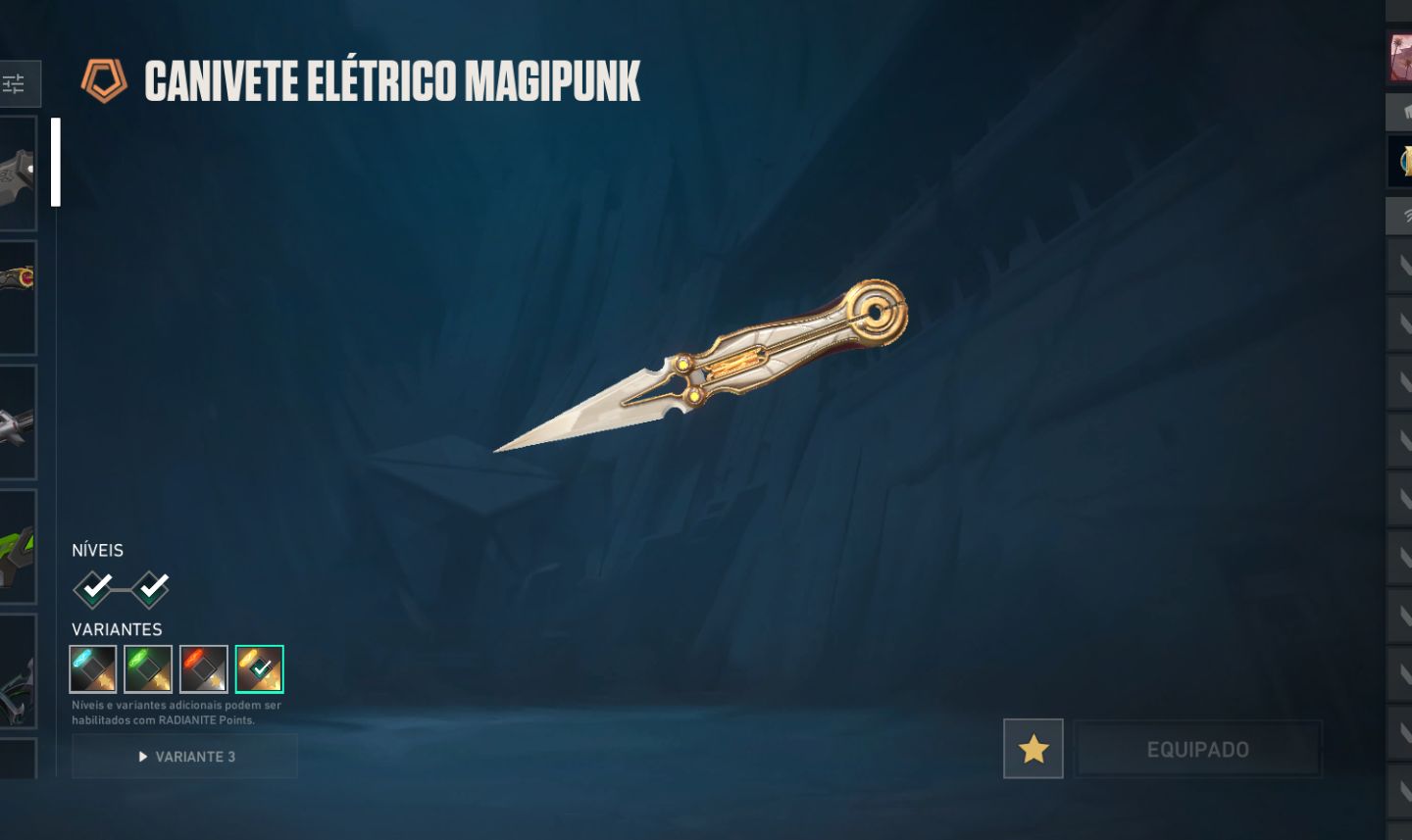 CONTA VALORANT COM VARIAS SKINS, MENOS DA METADE DO VALOR GASTO