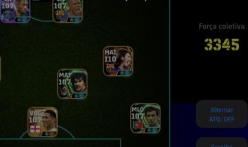 Efootbal conta top 3345 força
