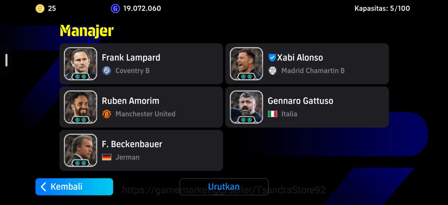 CONTA EFOOTBALL 3236 FC | MESSI 110 | SALAH 106 | CANNAVARO 104 | 19M GP | DIV 1