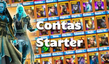 Contas Starters com Varios Lendarios e ate miticos
