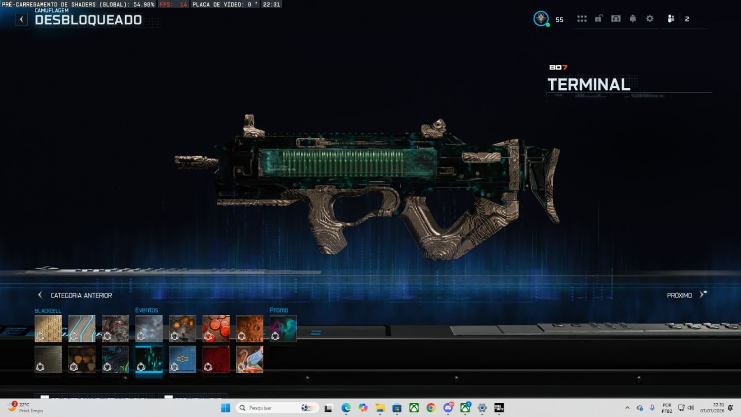 CONTA WARZONE INFESTAÇÃO E GÊNESIS