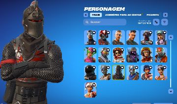 CONTA OG S2 CAP1/ CAVALEIRO NEGRO/ MACHADO LEVIATHAN/ 173 SKINS/ FLOSS/ MAKO E +