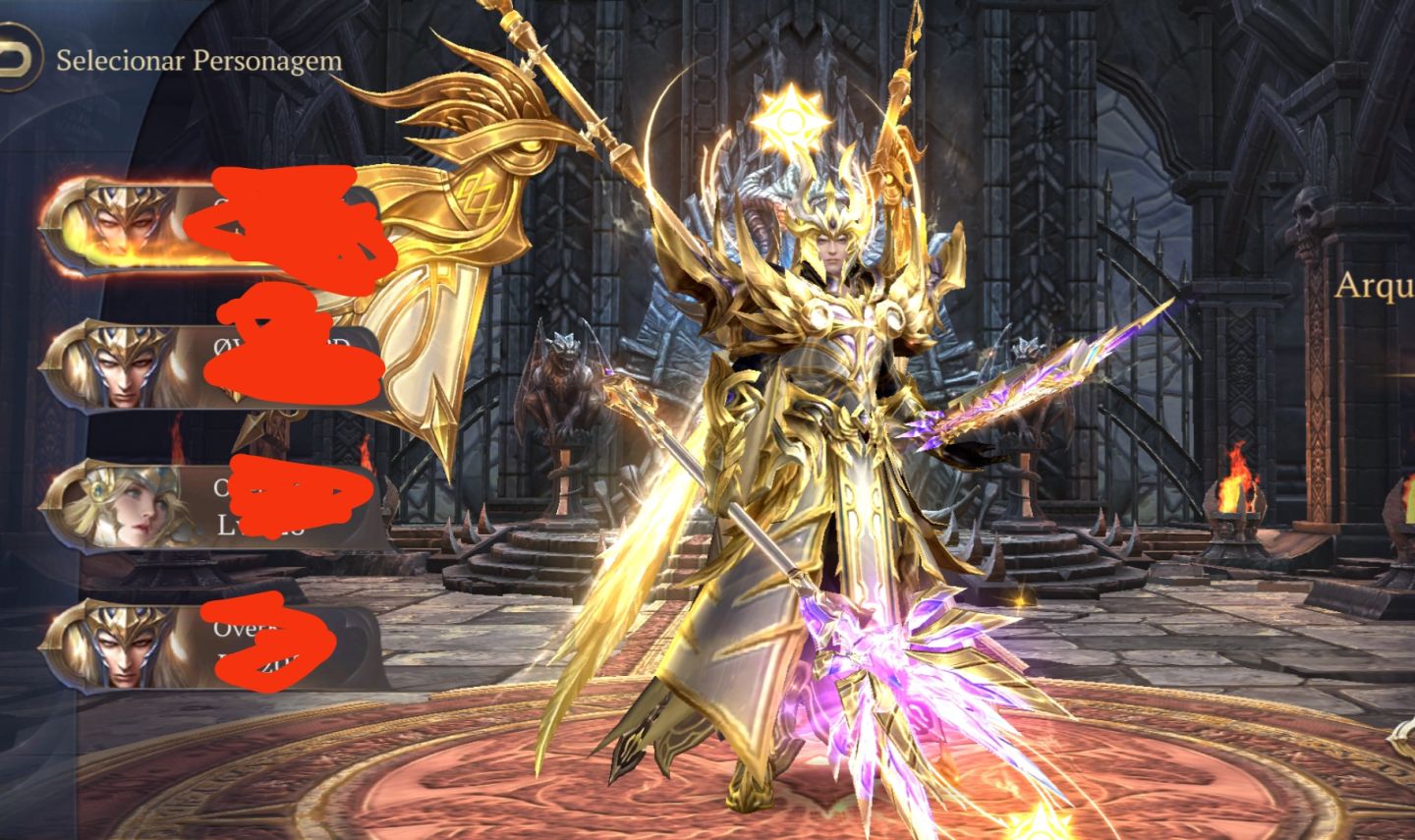 Conta Mu Dark Epoch vip9 t8 LV 453