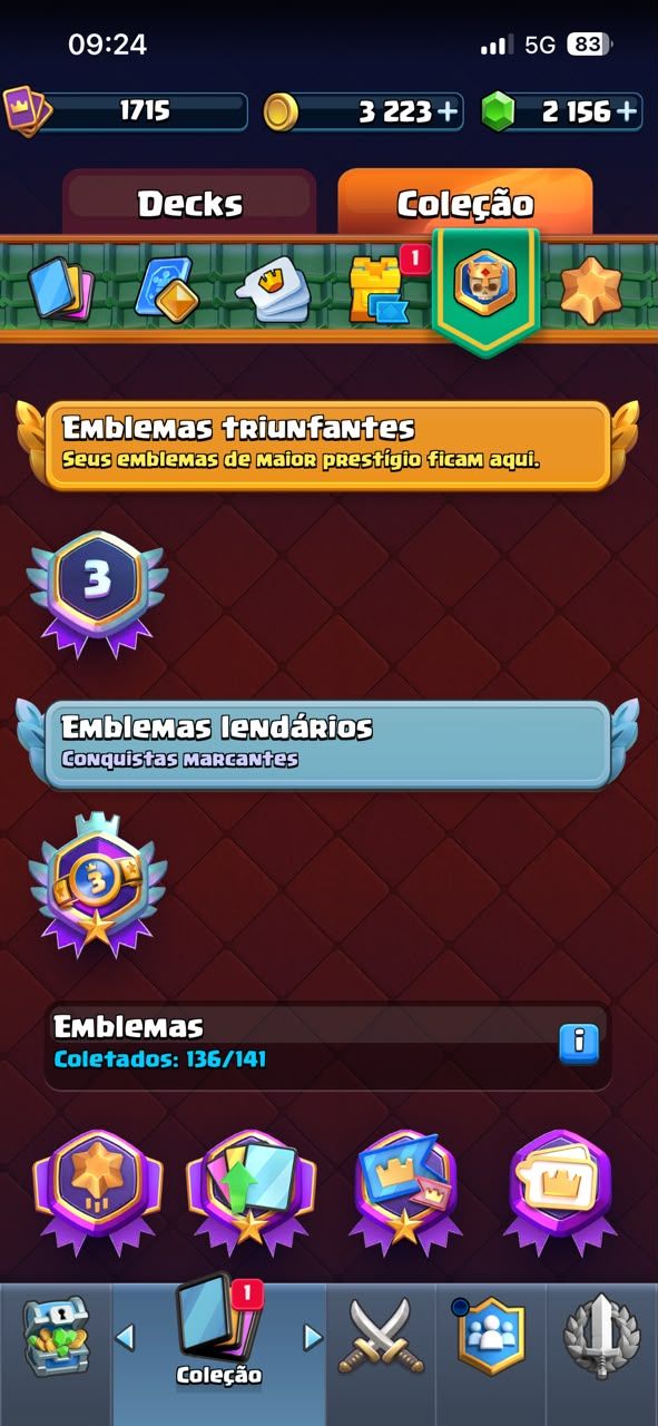 Conta De Clash Royale: Conta Rara