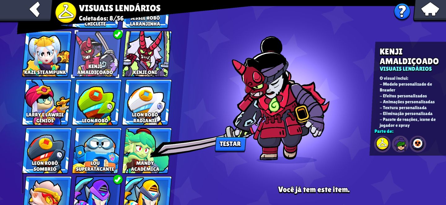 CONTA DE BRAWL STARS MUITO RARA!!!