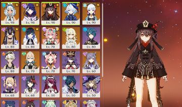 AR56 HUTAO C1 R1 / VARESA / YELAN / FURINA / AYAKA / CYNO / RAIDEN / MUALANI