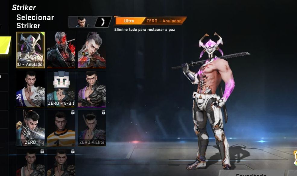 Conta blood strike com melhores skins