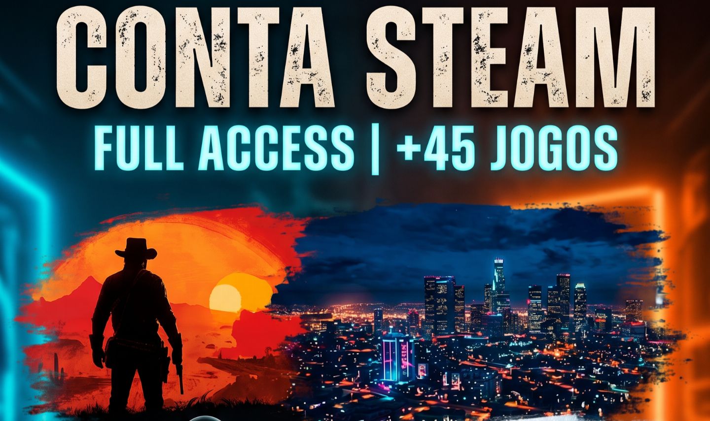 Conta steam full acesso