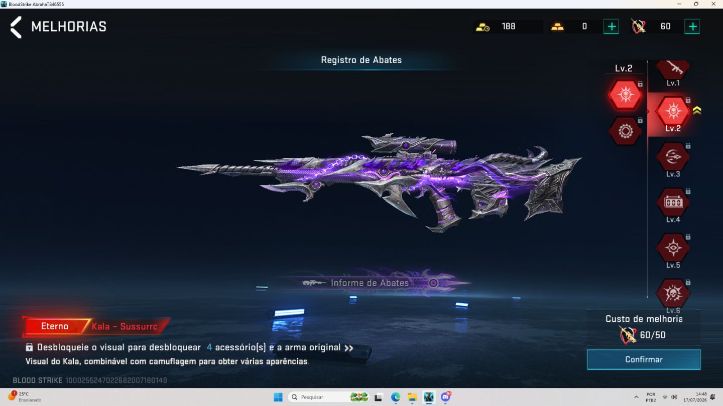 Queima De Estoque Contas Bots Bloodstrike [ Melhores Preços!! ]