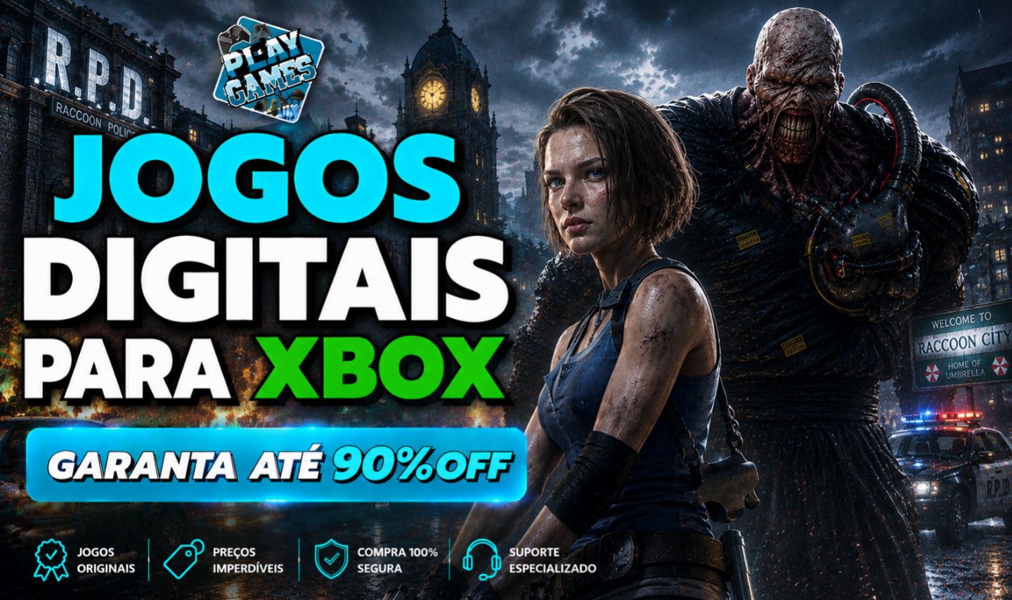 Jogos Digitais De Xbox One e Xbox Series XS