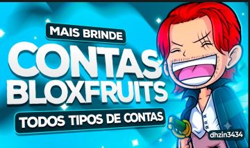 (LEVE 1 LEVE OUTRA DE BRINDE) CONTAS DE BLOX FRUIT COMPLETA MAIS BARATO DO SITE