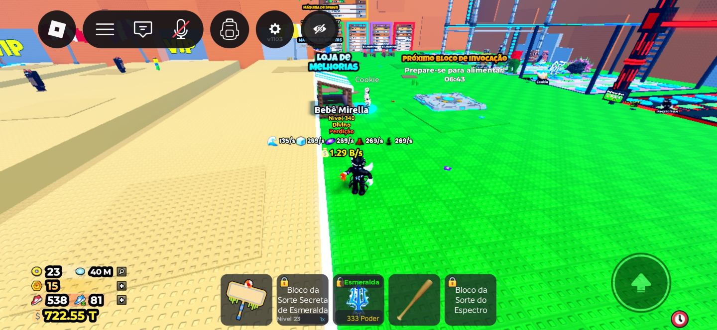 Tsunamis para brainrots, 9 brainrots +1b/s cada