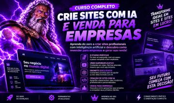 GANHE UMA RENDA EXTRA VENDENDO SITES DE IA!!! (CURSO DE IA)