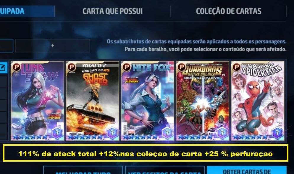 Marvel future 25%PERFURAÇAO