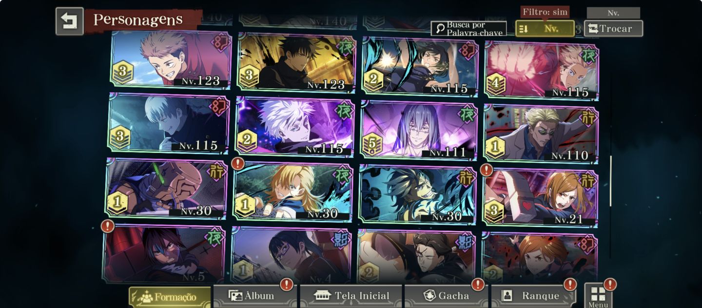 JJKP CONTA END GAME OPORTUNIDADE 12 LIMITADO MUITOS METAS BEM UPADA 21K DE CUBOS