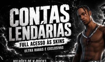 Conta Fortnite com Skins Raras|vbucks|travis|mlrpreço da Ggmax! Variedade Skins