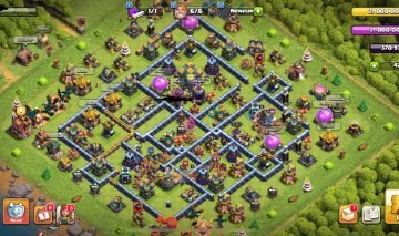 CONTA CLASH OF CLANS CV14 COM CLASH ROYALE E OUTROS