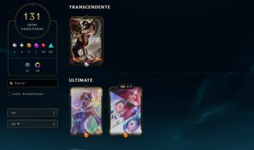 CONTA LOL + VALORANT ASCENDENTE - LVL 192 COM 131 SKINS