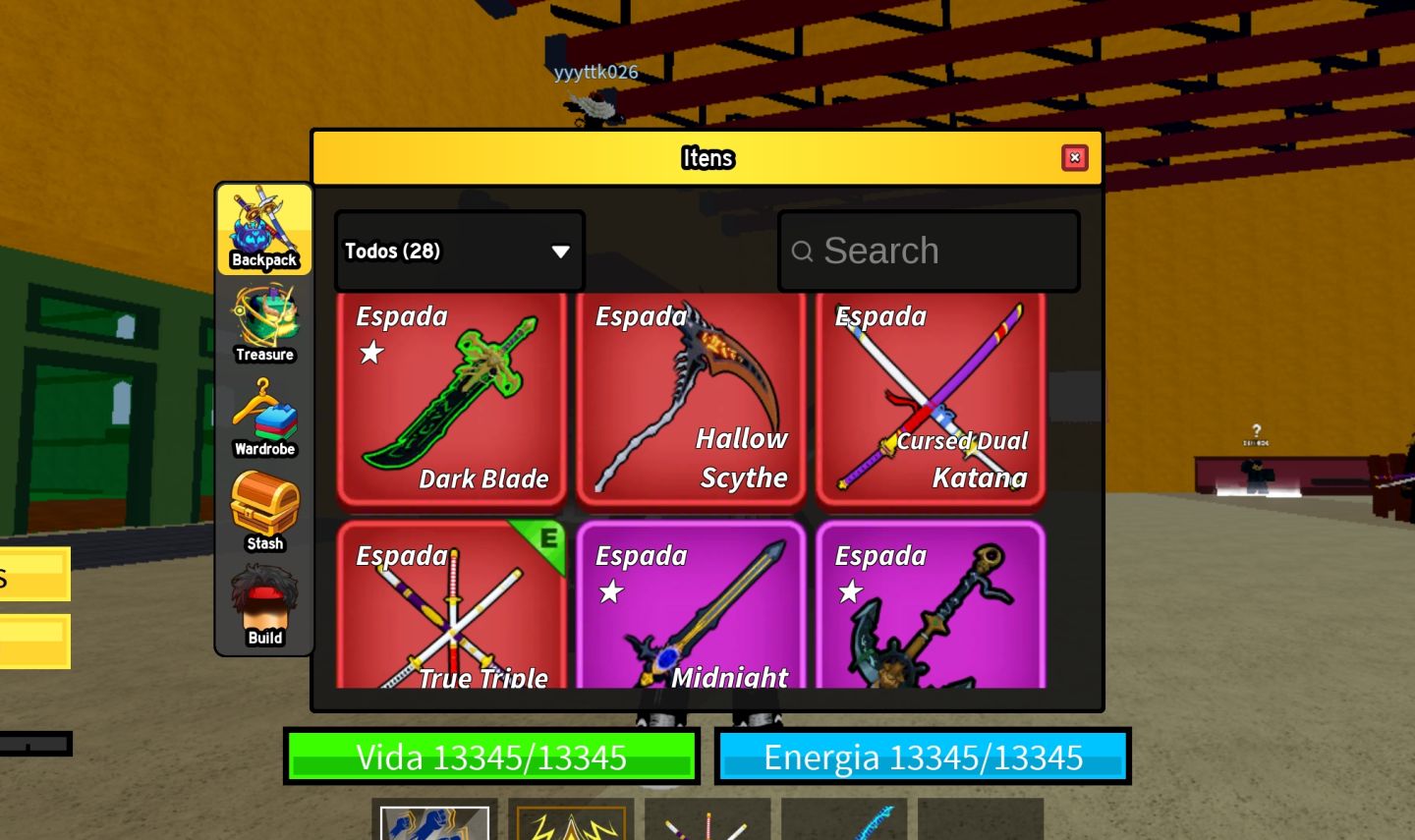 Conta de blox fruit com várias game pass