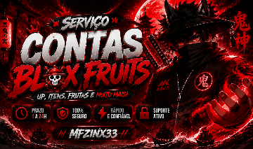 Serviço de Conta Blox Fruits, UP Barato e Rápido!