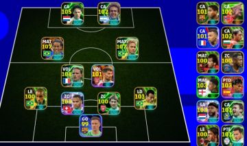 Conta Efootball | 3180 FC | Ronaldinho 107 | Neymar 107 | Konami ID
