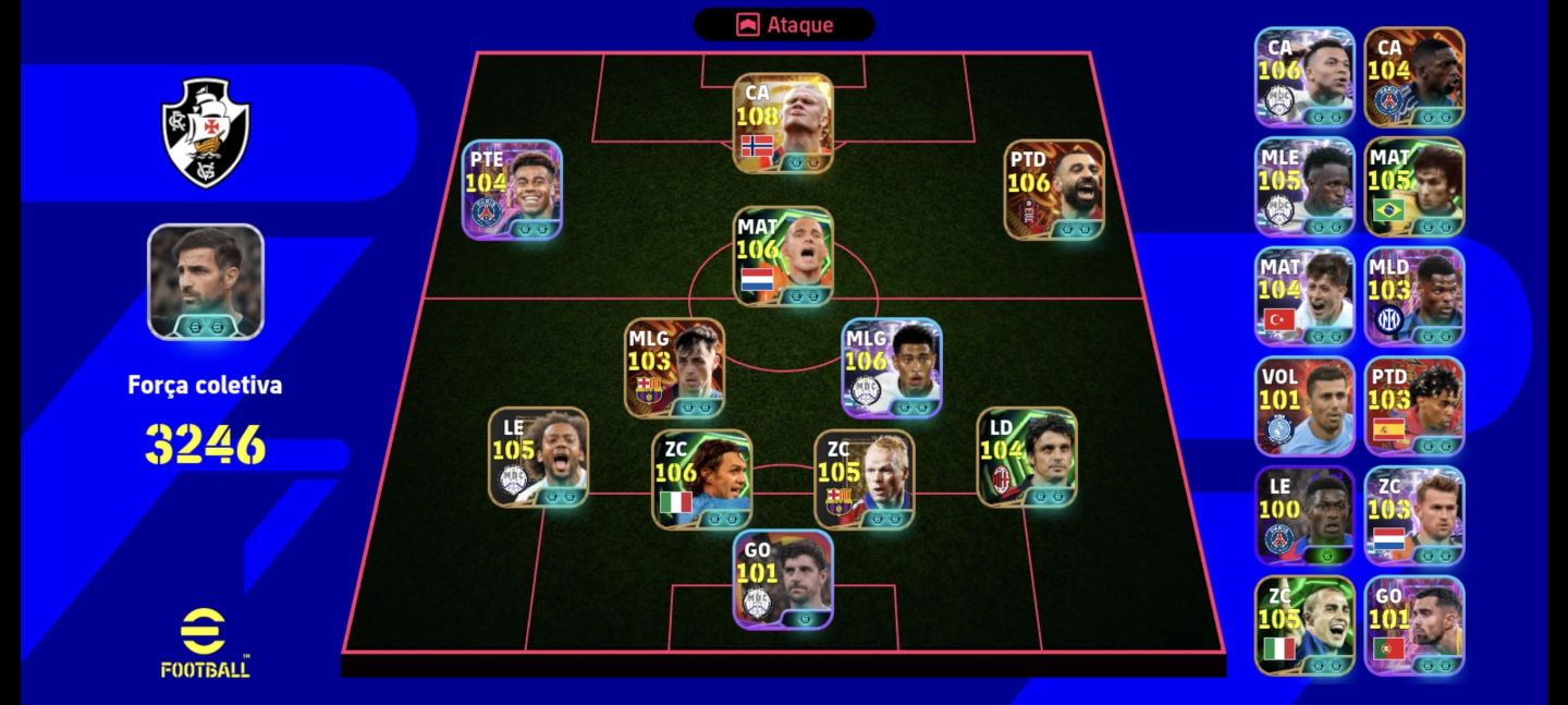 EFOOTBALL 3253 DE FORÇA
