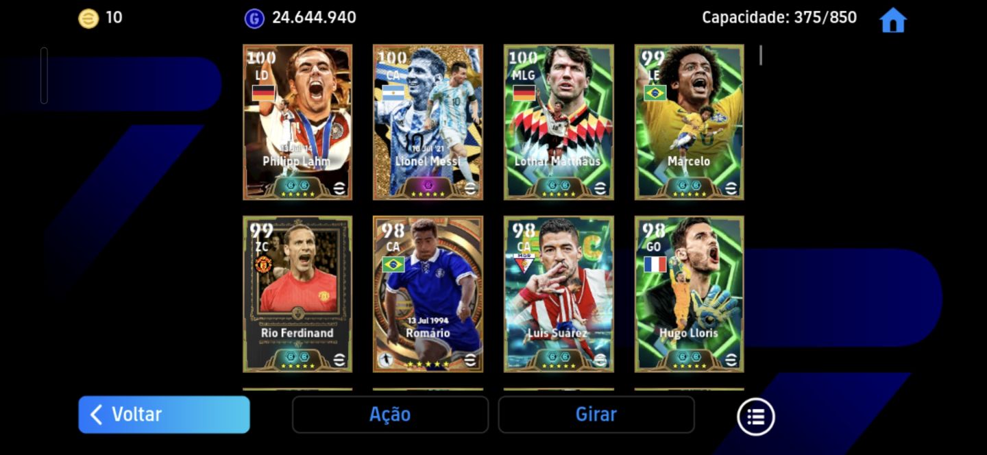 Conta efootbal