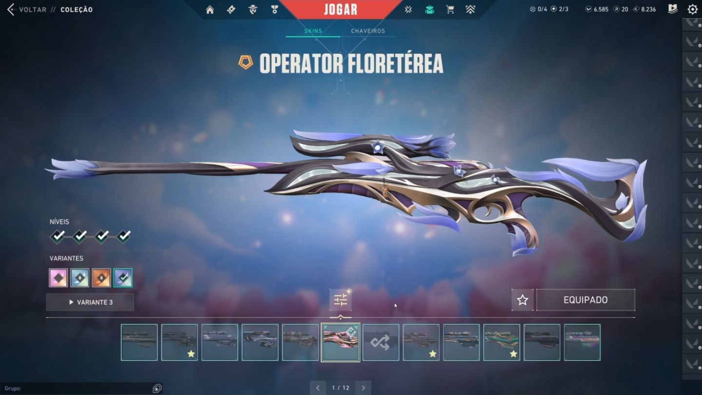CONTA DE VALORANT 8 MIL GASTO + SKINS QUE NÃO VOLTAM MAIS