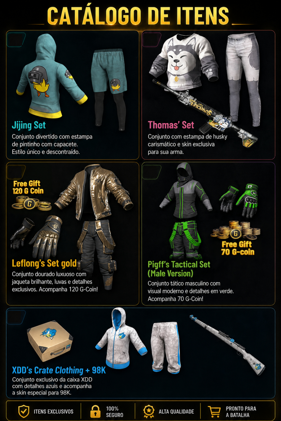 !!! SKINS CDK PUBG !!!
