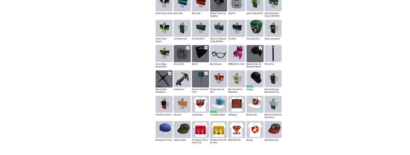 CONTA ROBLOX RARA À VENDA APENAS R$130