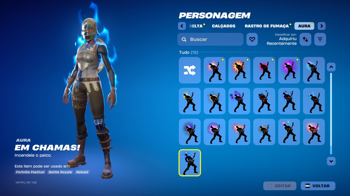 Conta Fortnite 187 skins + Royale Knight + Wingman + Omega