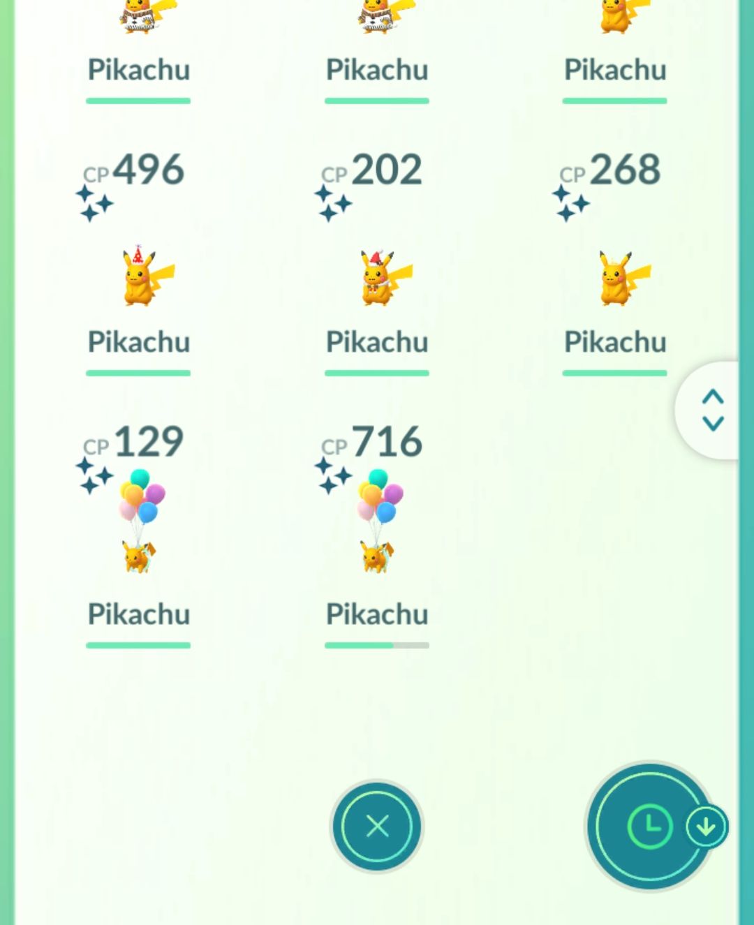 Mewtwo Shiny fundo+Solgaleo Shiny+ 27 Pikachu Shiny+23 Shinys conta lv70