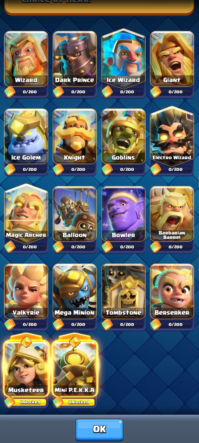 CONTA CLASH ROYALE | 13K TROFÉUS| 12 EVOLUÇÕES