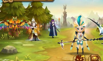 Conta com LD Asima + Leah + sumonada e vários nat5 elementais