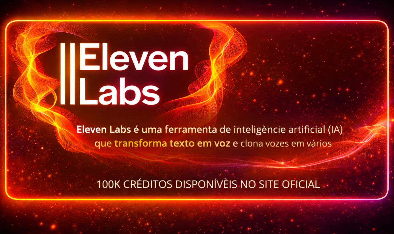 ELEVENLABS CREATO [30 DIAS] | MELHOR PREÇO - 100K CRÉDITO