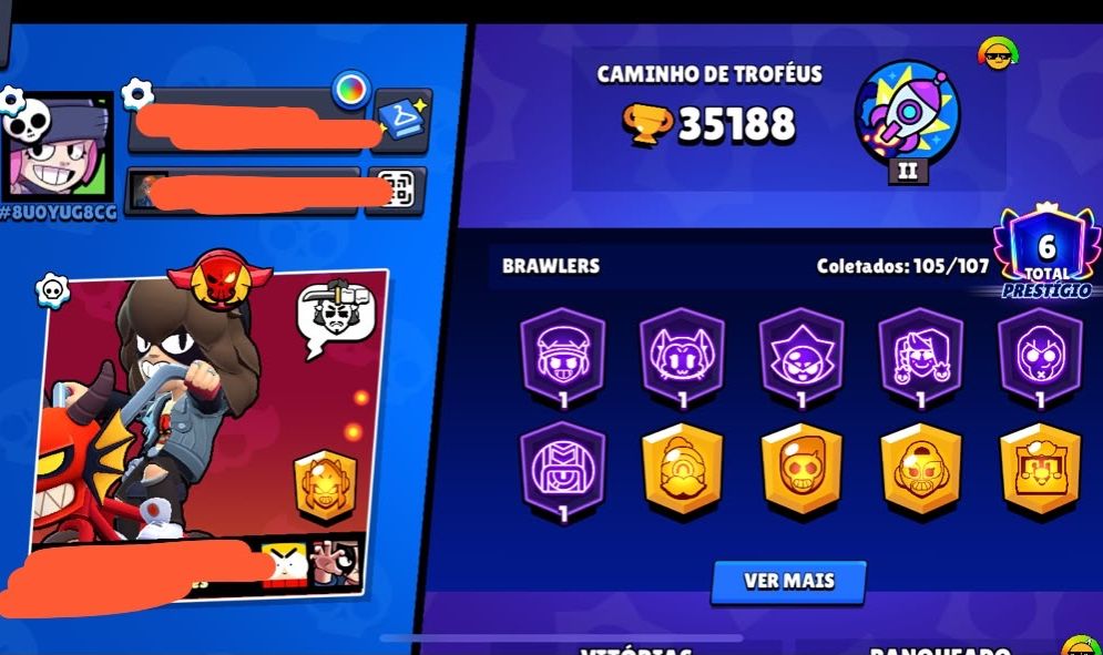 Conta de brawl stars, boa